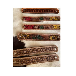 Alta demanda Nuevo diseño Pulsera de cuero para mujer disponible a precio mayorista de exportador y fabricante indio - Product Image 1