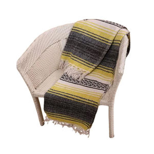 Nouvelle collection de couverture en laine Falsa jaune clair de luxe pour salon à domicile ou hôtel - Product Image 6