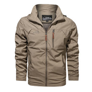 Entièrement personnalisé 2025 nouveau Design pluie coupe-vent veste de haute qualité hommes Sport coupe-vent hommes printemps pluie vestes à vendre - Product Image 6