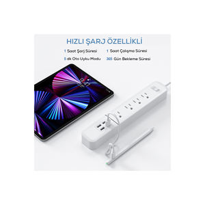 Stylet universel blanc haute précision pour tablettes - Série Netzy SAFA 16, pointes de stylet tactile en aluminium pour ordinateur portable IOS - Product Image 4