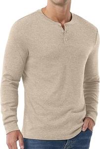 Camisetas de Franela de Manga Larga para Hombre al por Mayor con MOQ Bajo, Alta Calidad, Casuales, Mangas Completas, Servicio OEM Personalizable - Product Image 3