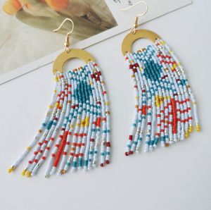 Bestone Customizable Pattern Coconut Tree Shape Pendant Bead Embroidery Beach Vacation Glass <b>Crystal</b> Lampwork Beads - Product Image 4