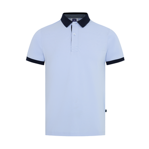 Polo de aspecto moderno para hombre, Camiseta de tejido exquisito transpirable suave para hombre, Polo, uniforme de negocios, ropa para mujer hecha en Vietnam - Product Image 2