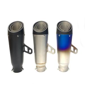 Precio al por Mayor, Silenciador de Escape Universal para Motocicleta de Alto Rendimiento, Acero Inoxidable SC, 90mm, para HAOJUE DR160 TR300 - Product Image 6