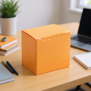 CreaBox PB-060 Personalized Paper & Media Merchandising Display <b>Box</b> - Product Image 3