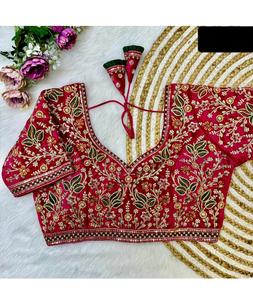 Chemisiers pour femmes tendance, dernières créations, chemisiers pour femmes, haut à manches bouffantes pour femmes, vêtements de mariage, saree et lehenga choli - Product Image 1