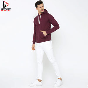 Invierno pesado de gran tamaño con capucha de algodón Silver Fox Velvet Essentials Sudadera con capucha engrosada Color sólido de talla grande sudaderas con capucha para hombres - Product Image 2