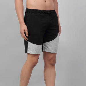 Shorts en toile décontractés pour hommes, best-seller, motif uni, respirants, légers, taille haute, coupe ample, écologiques, service OEM - Product Image 2