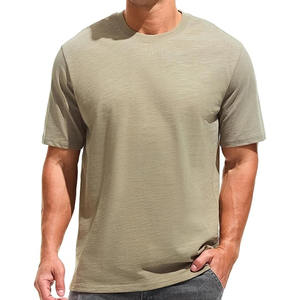 เสื้อยืด220gsm ผ้าคอตตอนแห้งเร็วสำหรับผู้ชายแฟชั่นฤดูร้อนสำหรับผู้ชายเสื้อยืดผ้า100% แห้งเร็วออกแบบได้ตามต้องการ - Product Image 1