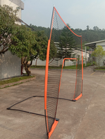 Vente en gros de fournitures de formation 12X9 FT Hockey Lacrosse filet filet lacrosse but pour l'exportation