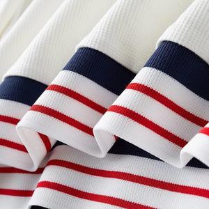 Haute qualité hommes décontracté à manches courtes Polo printemps automne Slim Fit bandes tricoté T-Shirt bouton nouvelle mode hommes - Product Image 6