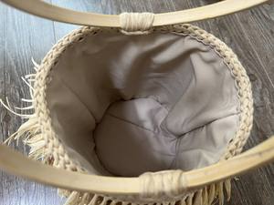 Bolso de Rafia Tejido a Crochet de Alta Costura, Único de BAOMINH, Precio de Mayoreo Más Bajo - Product Image 6