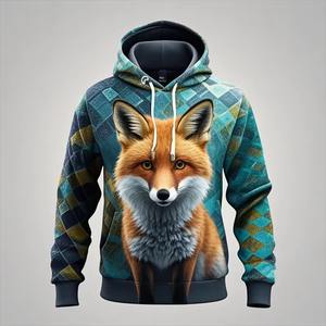 Sudadera con Capucha de Punto con Estampado de Letras Otoñales, Impresión 3D, Transpirable, de Secado Rápido, para Hombre y Mujer, Moda Urbana, Manga Corta - Product Image 6