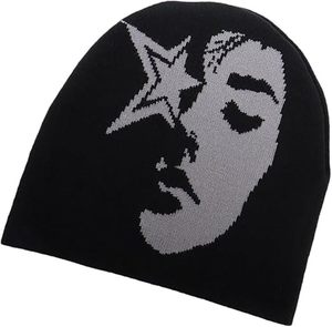 Bonnets personnalisés unisexes en tricot de haute qualité Hip Hop Streetwear pour hommes Sports de plein air Casual Party Travel Winter Customizable Beanies - Product Image 4