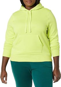 Sudadera con Capucha para Mujer, Color Sólido, 100% Algodón, Tejido Transpirable, con Bolsillos, Largo Regular, para Otoño - Product Image 2