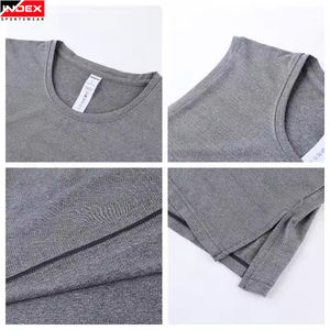 เสื้อกล้ามระบายอากาศแขนกุดสำหรับผู้ชายเสื้อกล้ามออกกำลังกายยิมฟิตเนส - Product Image 3