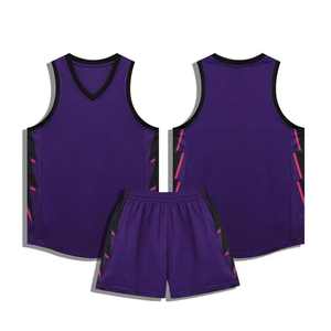 Ensemble de maillots de basket-ball de haute qualité impression personnalisée équipe sportive formation hommes basket-ball maillots d'entraînement réversibles - Product Image 2