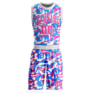 Uniforme de maillot de basket-ball personnalisable unisexe, meilleure qualité, séchage rapide, sublimation, logo de l'équipe, imprimé sur des vêtements grande taille - Product Image 1