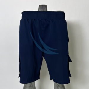 Shorts cargo athlétiques de style urbain pour hommes avec poche latérale, bas de performance légers pour la course à pied, la salle de sport, la randonnée et les activités de plein air - Product Image 1