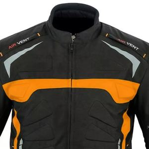 Veste de moto légère toutes saisons imperméable homologuée CE avec aérations, vêtements de sport courts pour hommes, options grandes tailles - Product Image 3