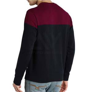 Sweat-shirt à col rond pour homme, manches longues, 100% coton, confortable, pour l'hiver, vente en gros personnalisée - Product Image 5