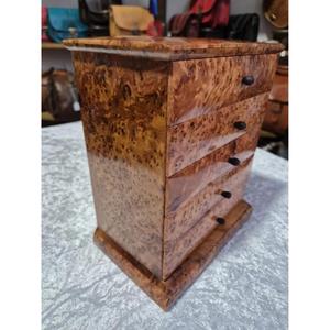 Artisanat en bois de thuya marocain de luxe, fait main, en racine de thuya naturelle, décoration traditionnelle marocaine pour la maison, cadeau - Product Image 1