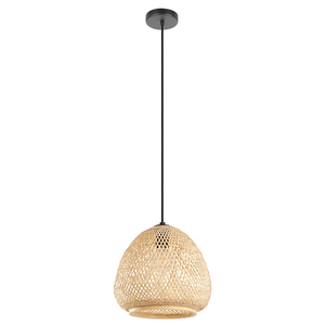 Vietrustic Wholesale Price Woven Pendant Light <b>Bamboo</b> Rattan <b>Lamp</b> <b>Shade</b> Ceiling <b>Lamps</b> For Living Room - Product Image 1