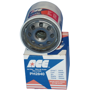 Filtre à huile moteur CHAMP LOT 6 Fabriqué aux États-Unis Compatible avec DAIHATU pour (L14476 PH4967 LF3614 51394) - Product Image 1