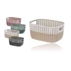 Kosár mônanyag kétszínsberg 22*28cm 030002050 - Product Image 1