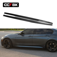 Pour BMW F30 F31 M Sport 316i 318i 320i 328i 330i 335i 340i 2011-2018 Jupes de pare-chocs latérales style MP en fibre de carbone 51192291407