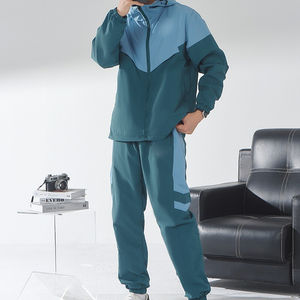 Venta al por mayor Deportes Sweatsuit Jogging Hombre Sudadera Con Capucha Chaqueta Pantalones Secado rápido Transpirable Fútbol Sweatsuit Warm up - Product Image 1