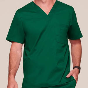 Uniforme Médico de Verano Unisex de Manga Corta, Transpirable, con Logotipo Personalizado, para Doctores y Enfermeras - Product Image 2
