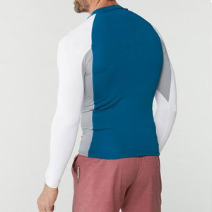 Contraste Color Servicio OEM Rash Guard Calidad Premium Adulto Rash Guard Último diseño Rash Guard - Product Image 3