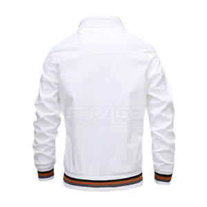 Chaqueta Bomber de Invierno para Hombre de Alta Calidad, Diseño Personalizado, Cuello Alto de Lona, Logotipo Frontal, Precio al por Mayor - Product Image 2