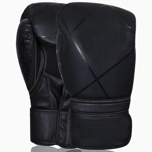 Gants de boxe unisexes en cuir souple, confortables, imperméables et respirants, à fermeture auto-agrippante, haute durabilité, pour les arts martiaux et les activités de plein air - Product Image 2