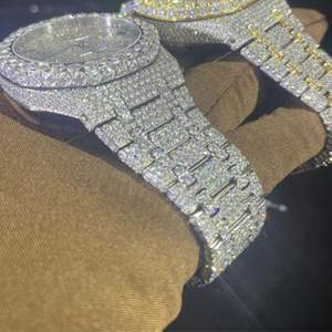 Reloj de lujo VVS Moissanite | Iced Out Esqueleto presidencial | Pasa el probador de diamantes al por mayor - Product Image 2