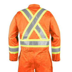 ชุดคลุมป้องกันความปลอดภัยแบบมีโลโก้สั่งทำ ชุดทำงาน ชุดป้องกันอุตสาหกรรม ชุดคลุมป้องกันความปลอดภัย ผ้าฝ้ายผสมโพลีเอสเตอร์ - Product Image 6