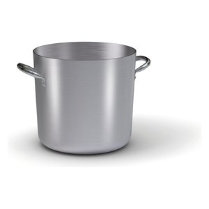 Professional Series 7000 28cm Aluminium Stock <b>Pot</b> with Glass Cover Double Handle and Marble Coating Natural 7022 24cm Size - Product Image 1