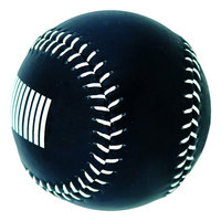 Balle de Softball officiel en cuir Durable bon marché, balle de Baseball pour l'entraînement/Logo personnalisé Direct d'usine