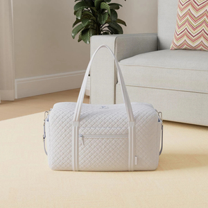 Bolsa de Deporte Acolchada Azul Claro, Bolsa de Viaje Deportiva con Cierre de Cremallera de Gran Capacidad, Bolsa de Gimnasio Portátil para Mujer - Product Image 6