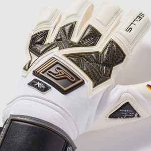 Gants de gardien de but de football durables et respirants en latex de 4 mm antidérapants à doigts complets unisexes de haute qualité pour l'entraînement avec Ako - Product Image 3