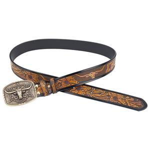 Cinturones clásicos de tartán para hombre, duraderos y cómodos para ropa formal e informal con hebilla de aleación disponible en varios estilos - Product Image 3