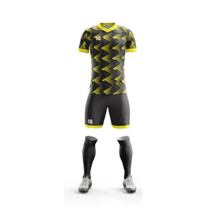 OEM alta calidad nuevo diseño de sublimación uniforme de fútbol de los hombres ropa deportiva uniforme de entrenamiento de fútbol - Product Image 4