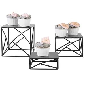 Soporte de pastel de metal para decoración del hogar y servicio de fiesta, soporte de pastel de metal hecho a mano para mesa y decoración de fiesta, soporte de pastel de metal - Product Image 4