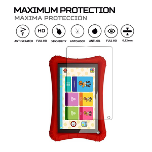 ฟิล์มกันรอยหน้าจอ ANTISHOCK สำหรับแท็บเล็ต Xoro KidsPAD 702 เพิ่มประสิทธิภาพการอ่านและความทนทาน - Product Image 2