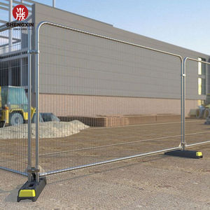 Clôture Temporaire Ronde Galvanisée Clôture Heras pour Chantier de Construction - Product Image 3