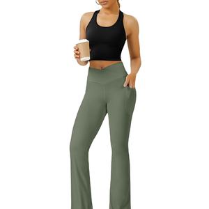 Leggings Deportivos 100% Algodón Orgánico para Mujer, Pantalones de Yoga Sostenibles de Alta Calidad 2026 - Product Image 2