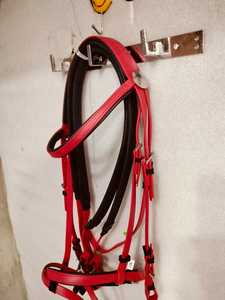 Bride Indorace en cuir de qualité supérieure Bride équestre durable et confortable pour l'entraînement et la compétition d'équitation des chevaux - Product Image 5