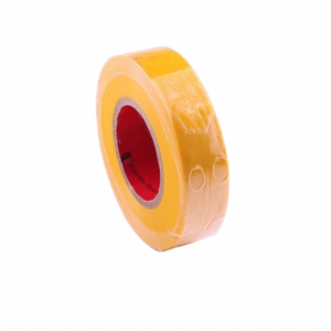 Gran oferta, cinta aislante de PVC amarilla de alta calidad de 25 metros, cinta adhesiva eléctrica ignífuga para aplicaciones de alto voltaje - Product Image 3