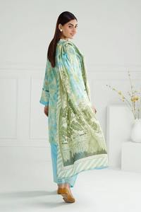 2025 meilleure vente Shalwar Kameez robes décontractées pour femmes avec 100% Pure Lawn Dupatta nouveau Design lavable Kameez OEM ODM disponible - Product Image 5